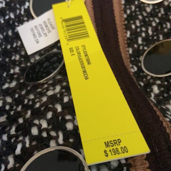 NWT ❣️Catherine malandrino tweed skirt size 8 - Picture 8 of 8